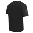NFL DETROIT LIONS NEUTRAL MEN'S COTTON JERSEY DROP SHOULDER TEE FDL145314-BLK