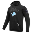 NFL DETROIT LIONS REBEL ATHLETICS MEN'S FLEECE PULL OVER HOODIE FDL5411041-BLK