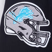 NFL DETROIT LIONS TEAM BADGE MEN'S RIB FLC PO HOODIE FDL5411045-BGY