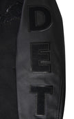 NFL DETROIT LIONS TRIPLE BLACK MEN'S MEN'S WOOL VARSITY JACKET FDL6410284-3BK