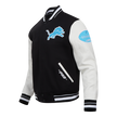 Detroit Lions Old English Rib Wool Varsity Jacket