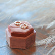 Pearl Huggie hoops