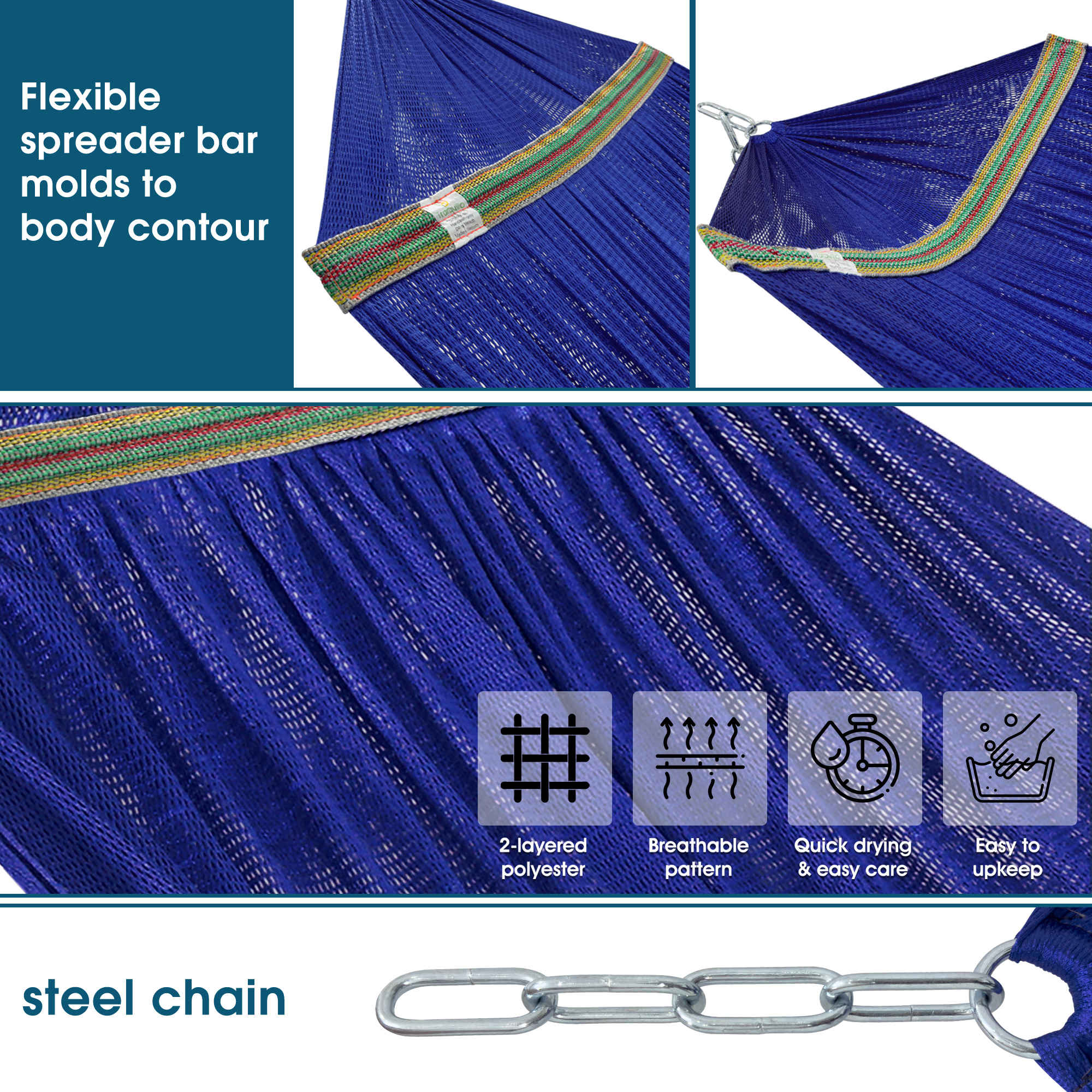 Original Collapsible Hammock with Stand