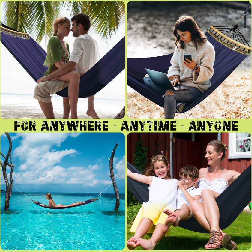 Universal Canvas Double Hammock