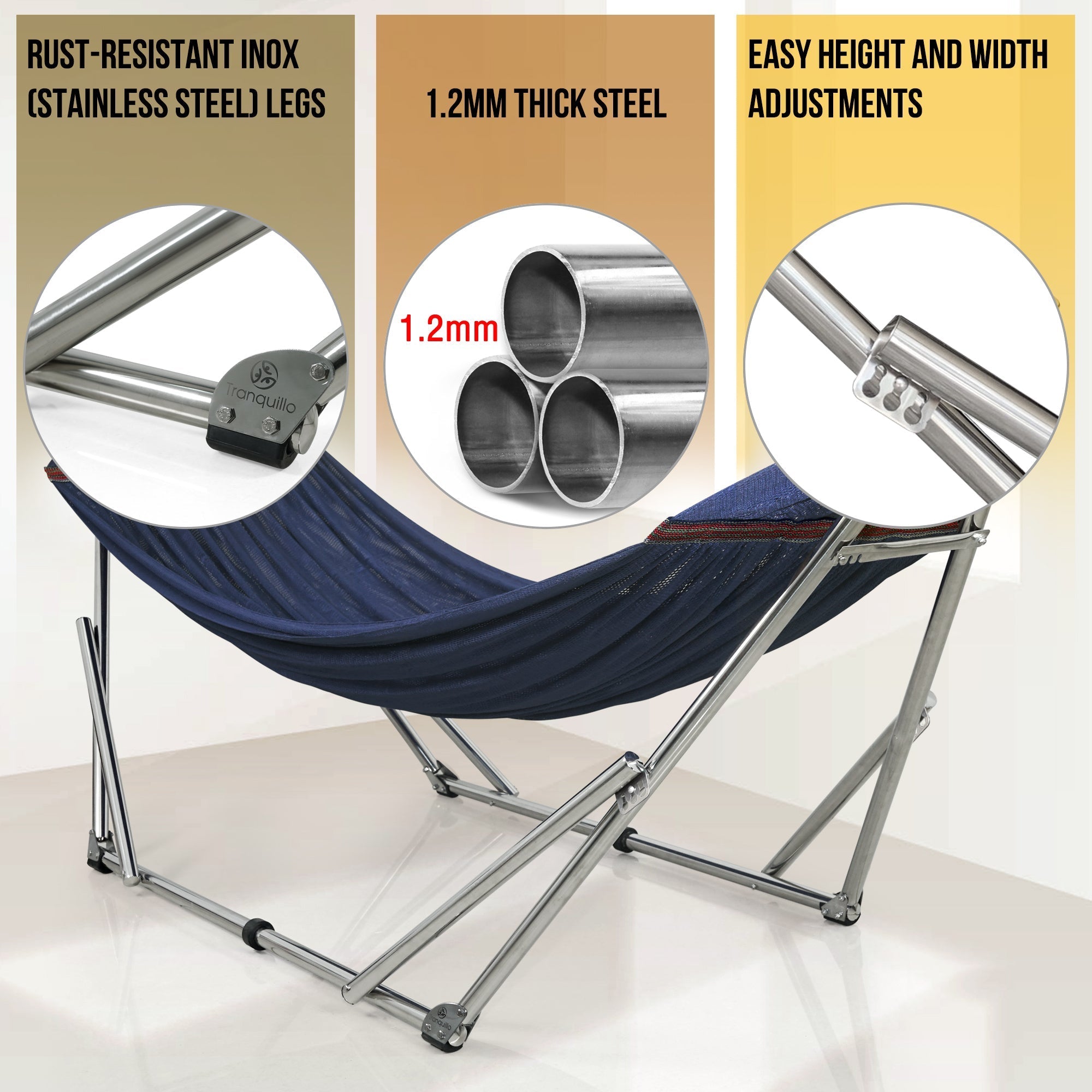 Original Stainless Steel Hammock Stand