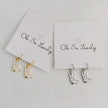 Kataleya Cowboy Boot Huggie Hoops