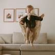 Organic Cotton Muslin Swaddle Blanket - Fern