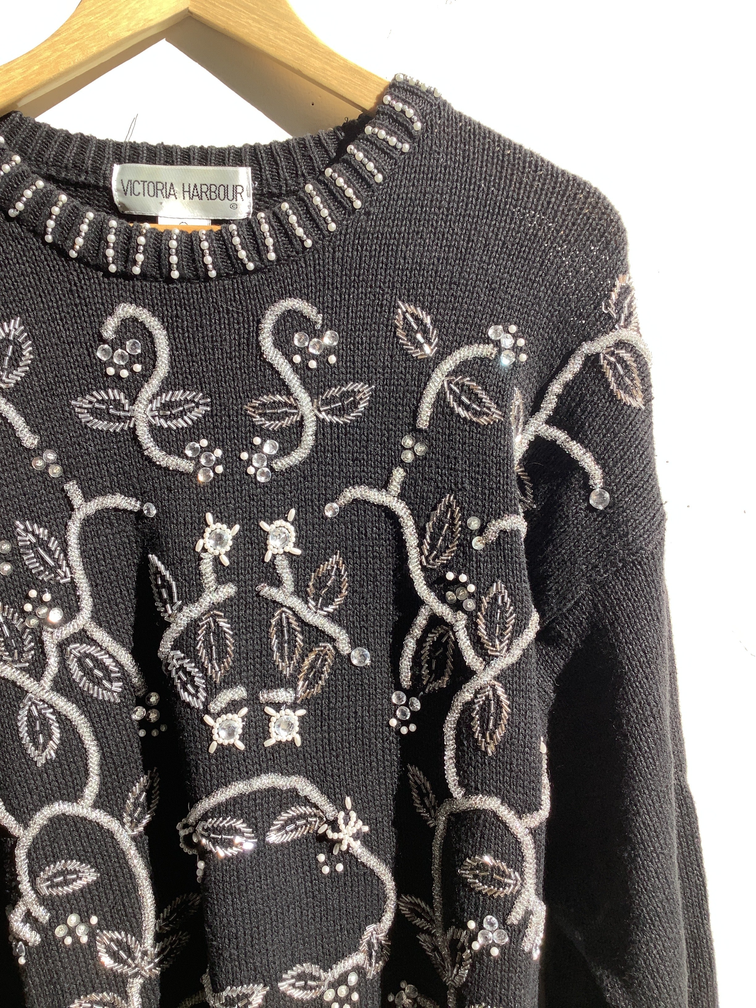 Victoria Harbour Beaded Sweater