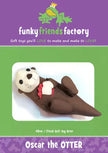 Oscar Otter Pattern by Funky Friends Factory