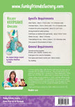 Kelsey Keepsake Unicorn Pattern by Funky Friends Factory