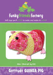 Gertrude Guinea Pig Pattern by Funky Friends Factory
