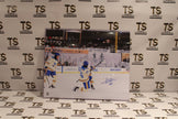 Jordan Kyrou Autographed St. Louis Blues 2022 Winter Classic Goal Celebration 16x20 Photo