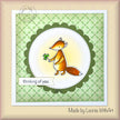 Nellie's Choice Clear Stamp Forest Friends-Just Wanna Say Hi
