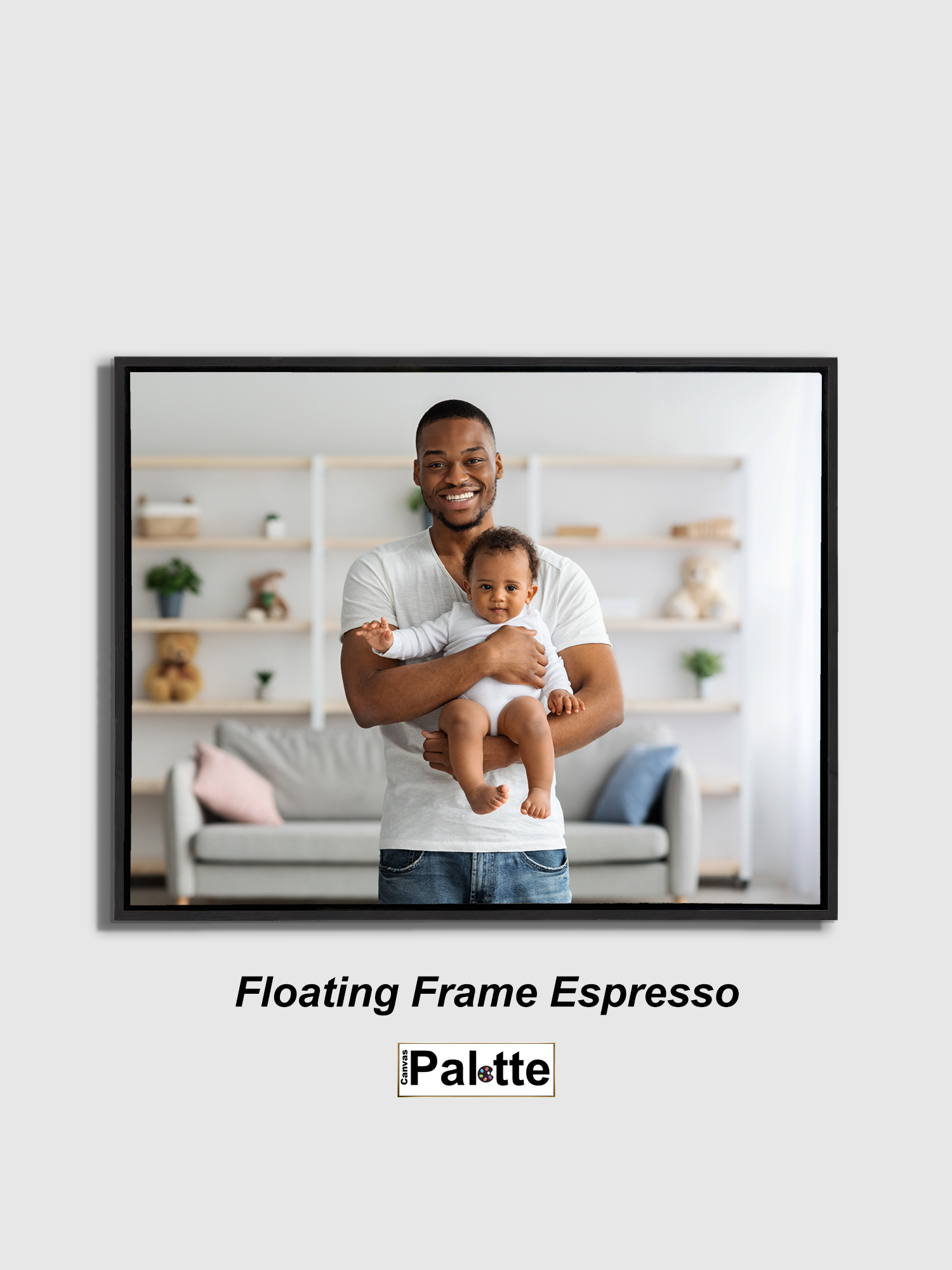 Floating Frame Espresso