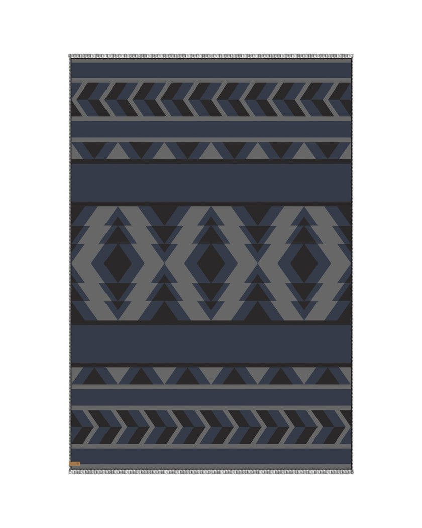 Cotton Geo Blanket Scarf