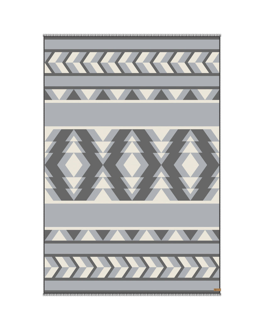 Cotton Geo Blanket Scarf