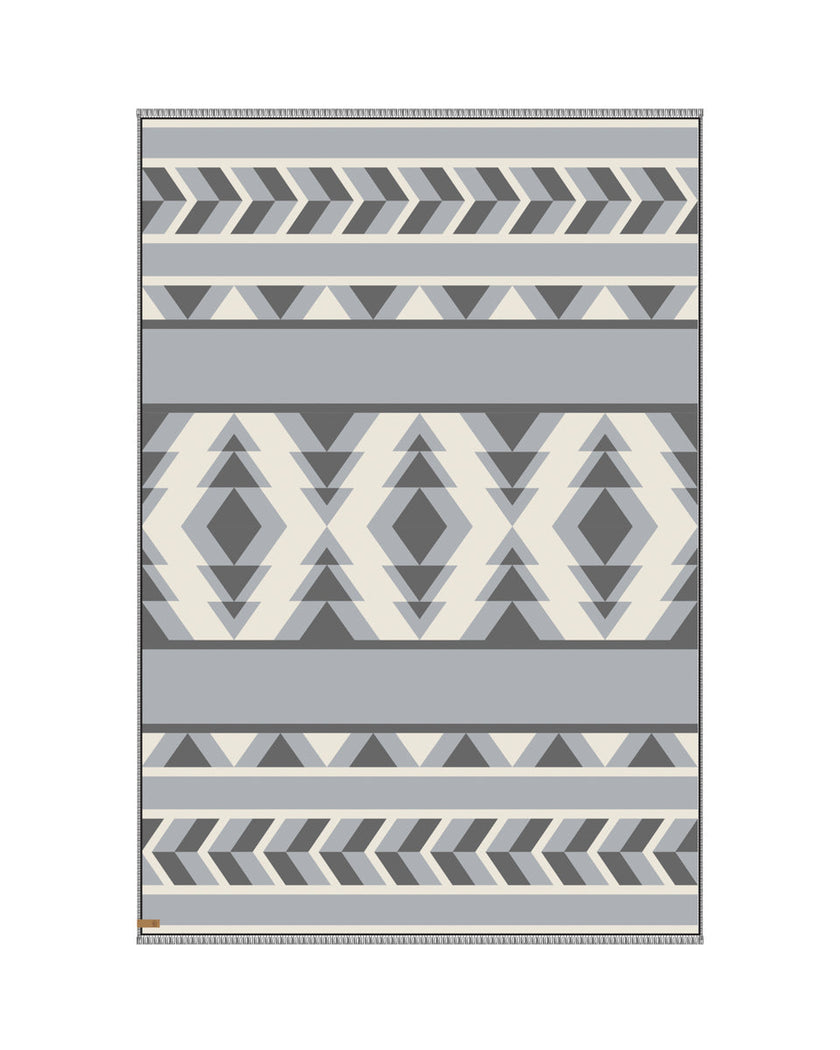 Cotton Geo Blanket Scarf