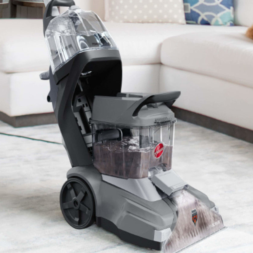 HOOVER FH68040VDI PowerScrub XL Pet Plus Corded Upright Vacuum Carpet Cleaner - Factory serviced with Home Essentials Warranty