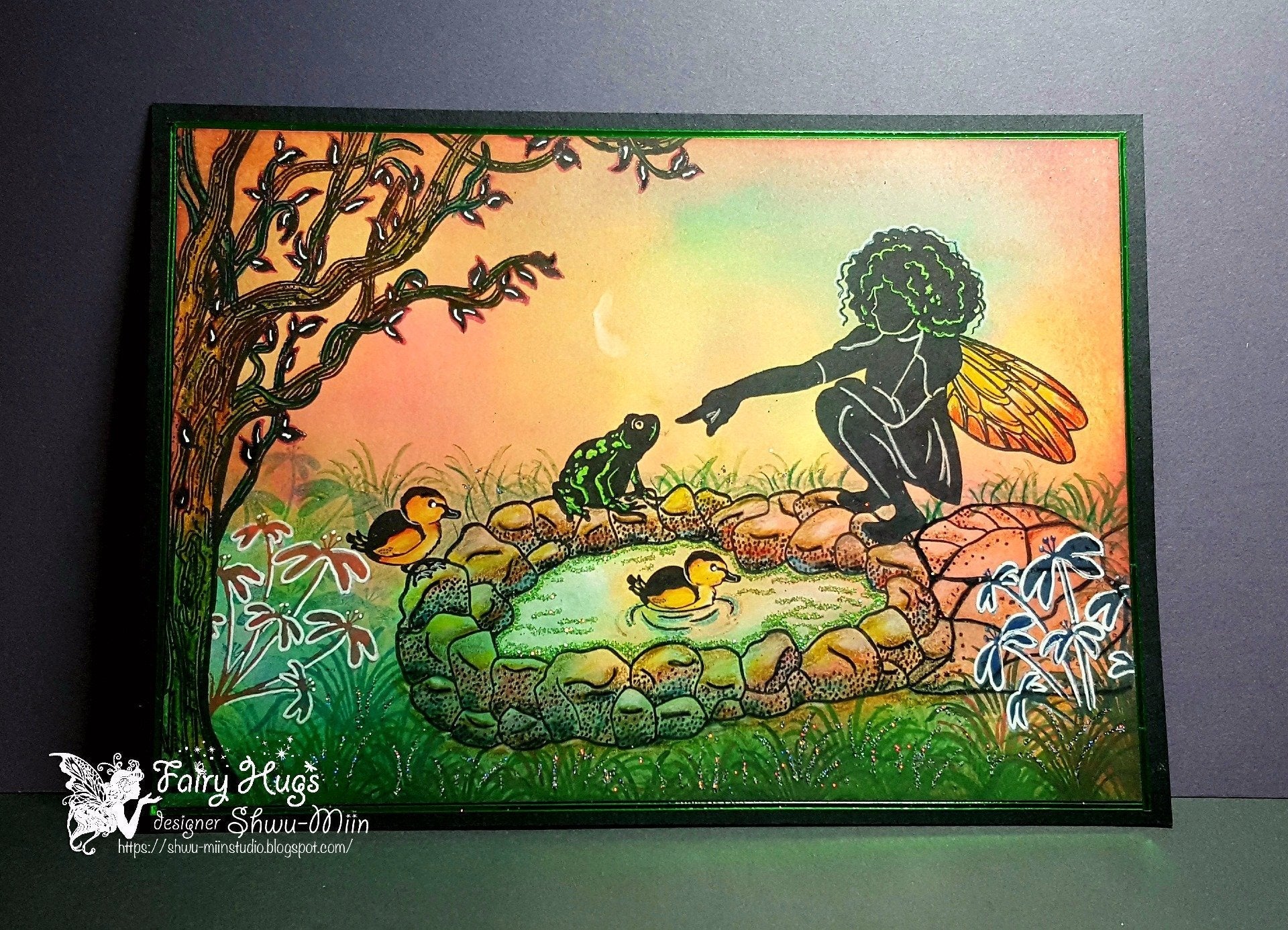 Fairy Hugs Stamps - Elaina