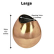 Fina - Brass Floor Planter (Multiple Sizes)