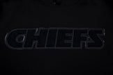 Sweat à capuche à enfiler pour homme, noir triple, Kansas City Chiefs NFL, FKC5410202-3BK