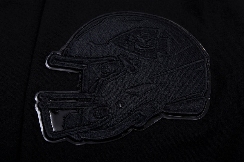 Sweat à capuche à enfiler pour homme, noir triple, Kansas City Chiefs NFL, FKC5410202-3BK