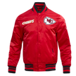 Veste en satin à côtes Kansas City Chiefs Retro Classics