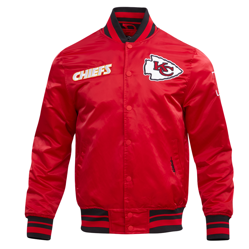 Veste en satin à côtes Kansas City Chiefs Retro Classics