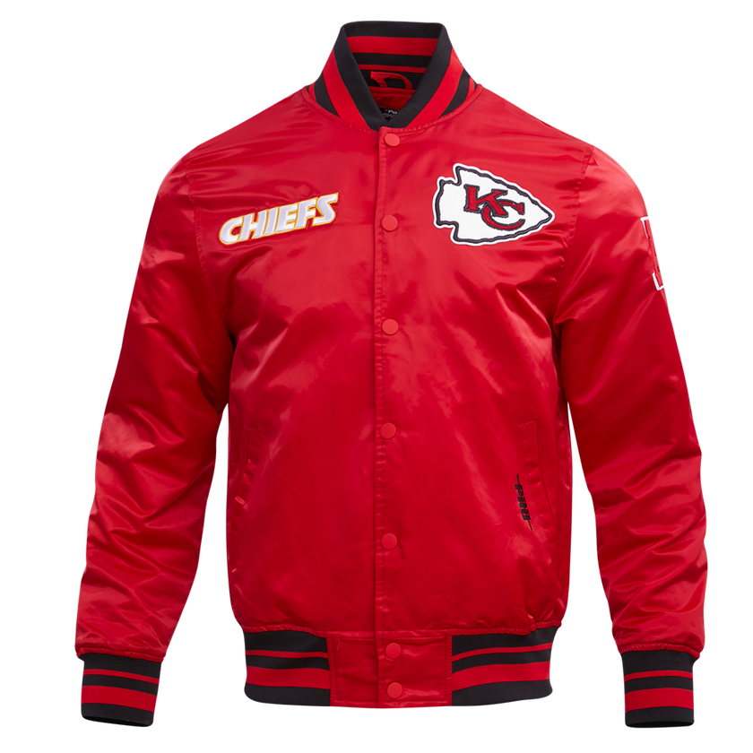 Veste en satin à côtes Kansas City Chiefs Retro Classics