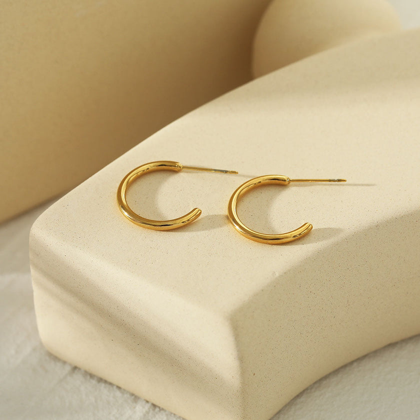 FLORA Hoop Earrings