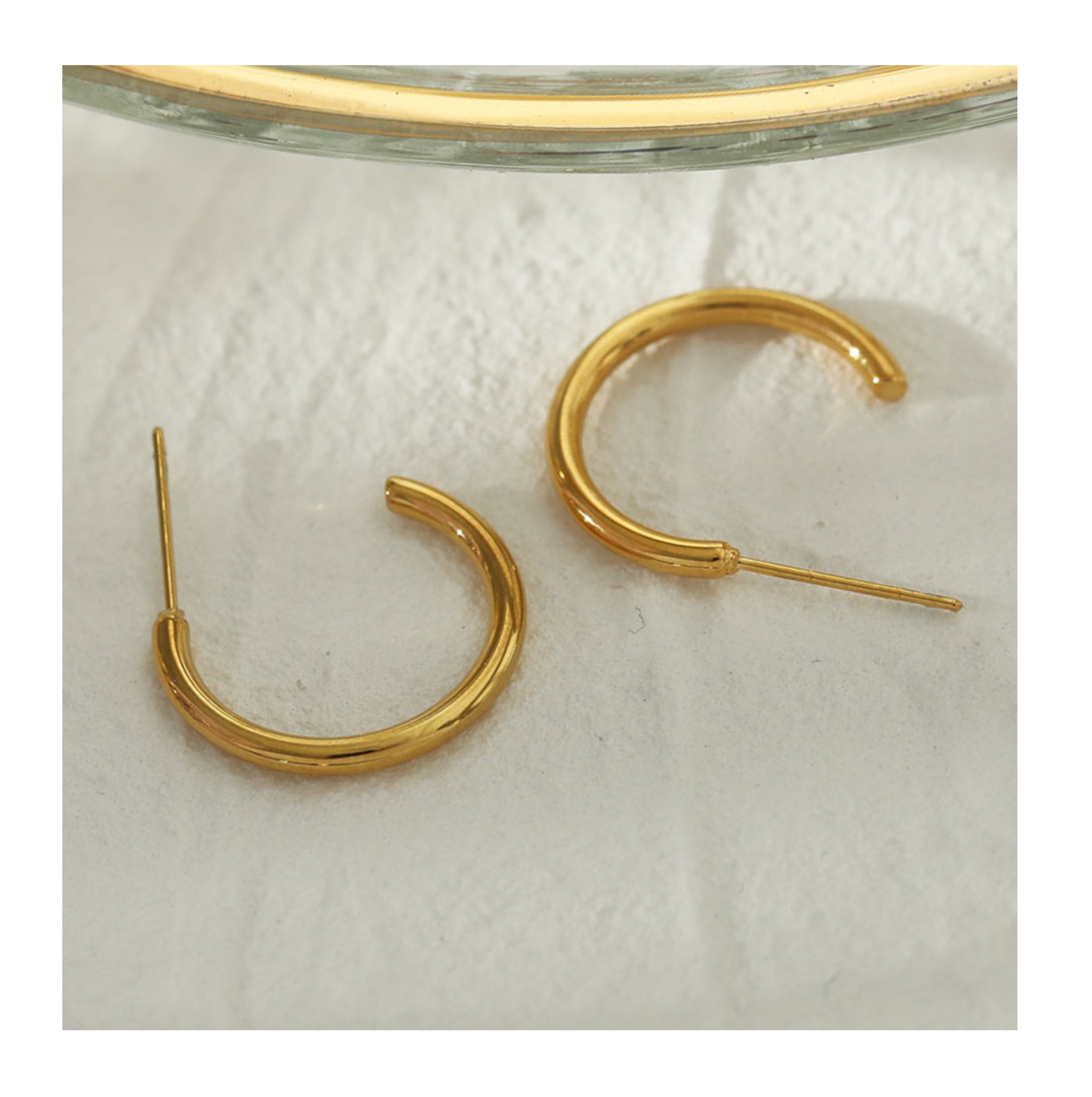FLORA Hoop Earrings