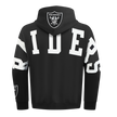 Sweat à capuche à manches tombantes Wingspan M des Las Vegas Raiders