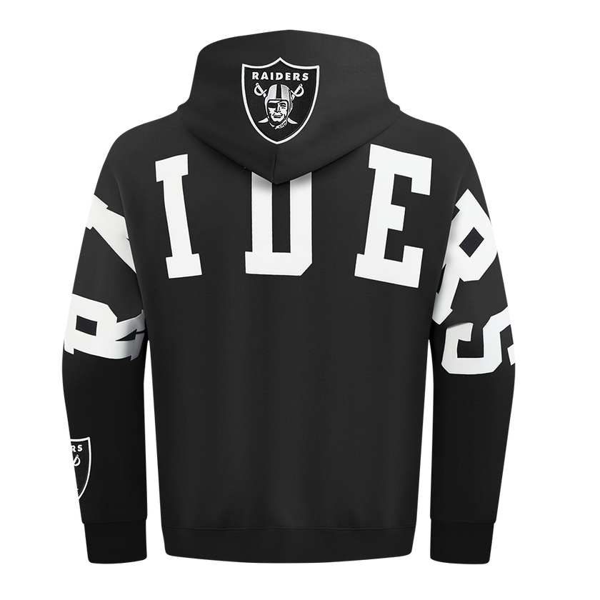 Sweat à capuche à manches tombantes Wingspan M des Las Vegas Raiders
