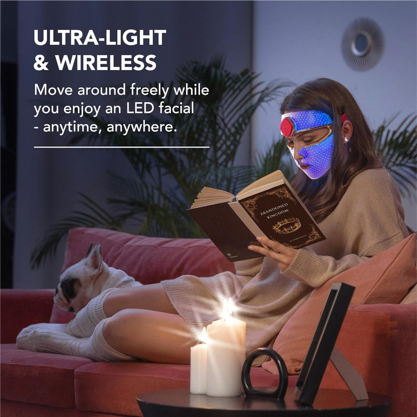FOREO FAQ 201 Red Light Therapy LED Face Mask