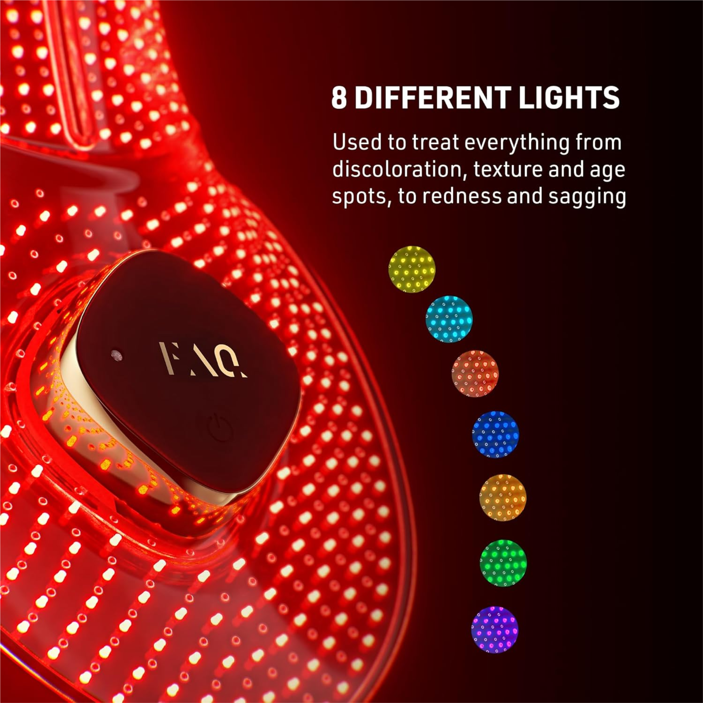 FOREO FAQ 211 Red Light Neck & Décolleté Mask
