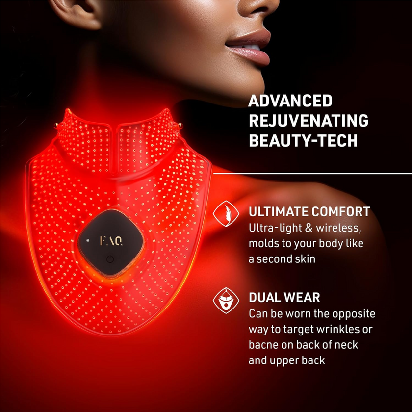 FOREO FAQ 211 Red Light Neck & Décolleté Mask