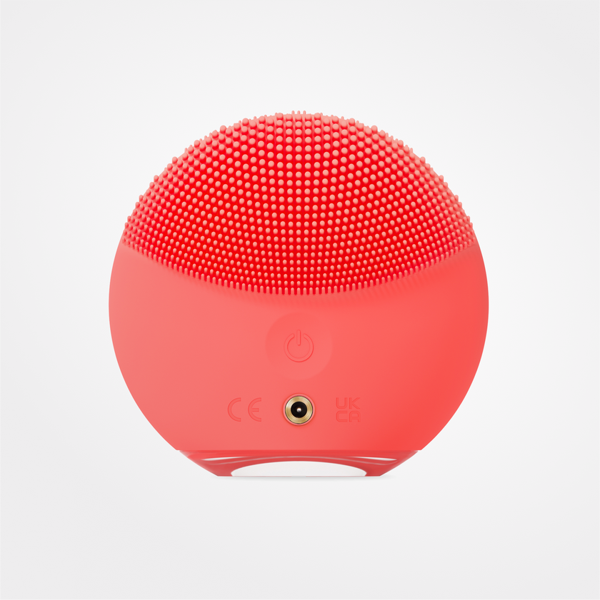 FOREO LUNA 4 Mini Facial Cleansing Massager Coral