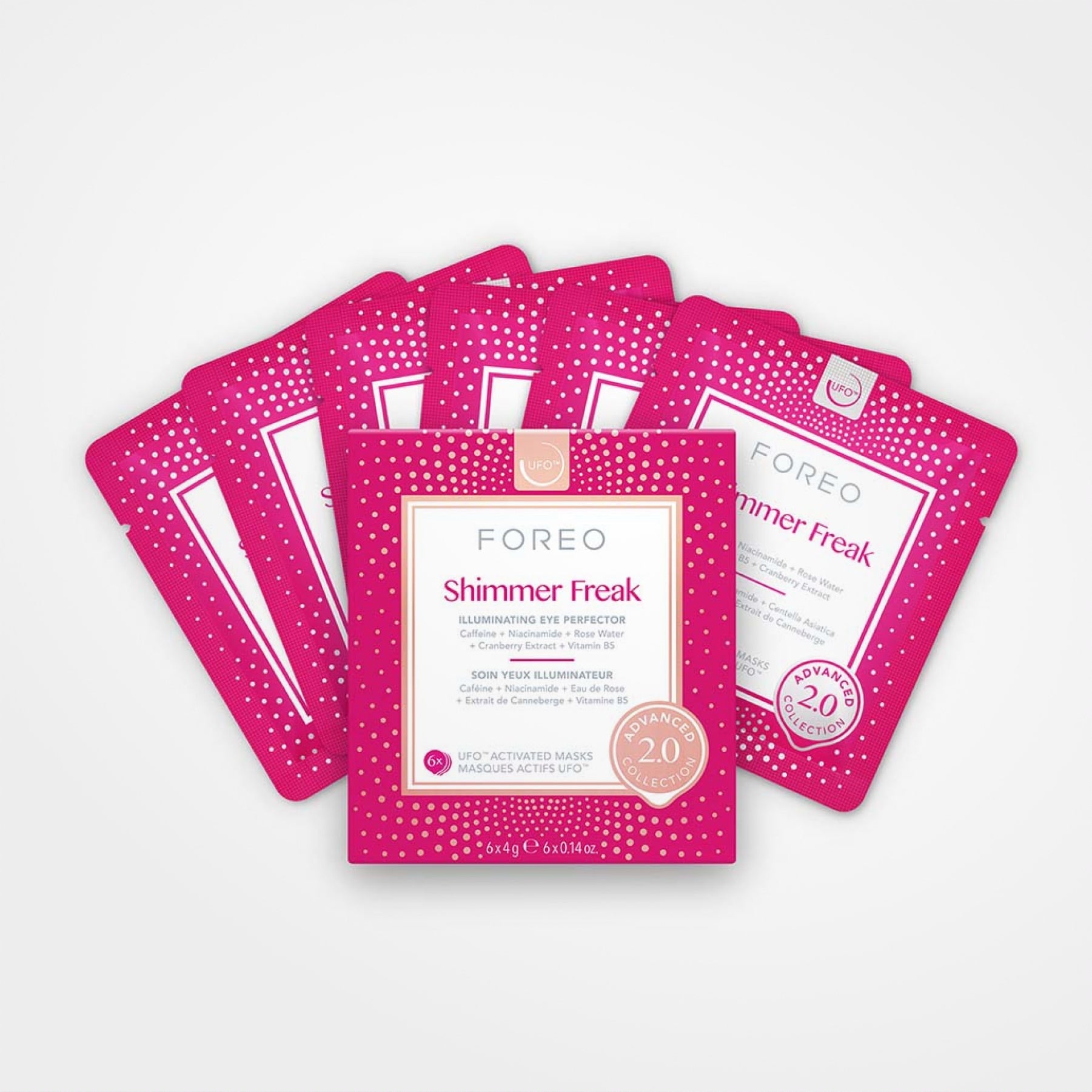 FOREO Shimmer Freak 2.0 UFO™ Activated Eye Mask