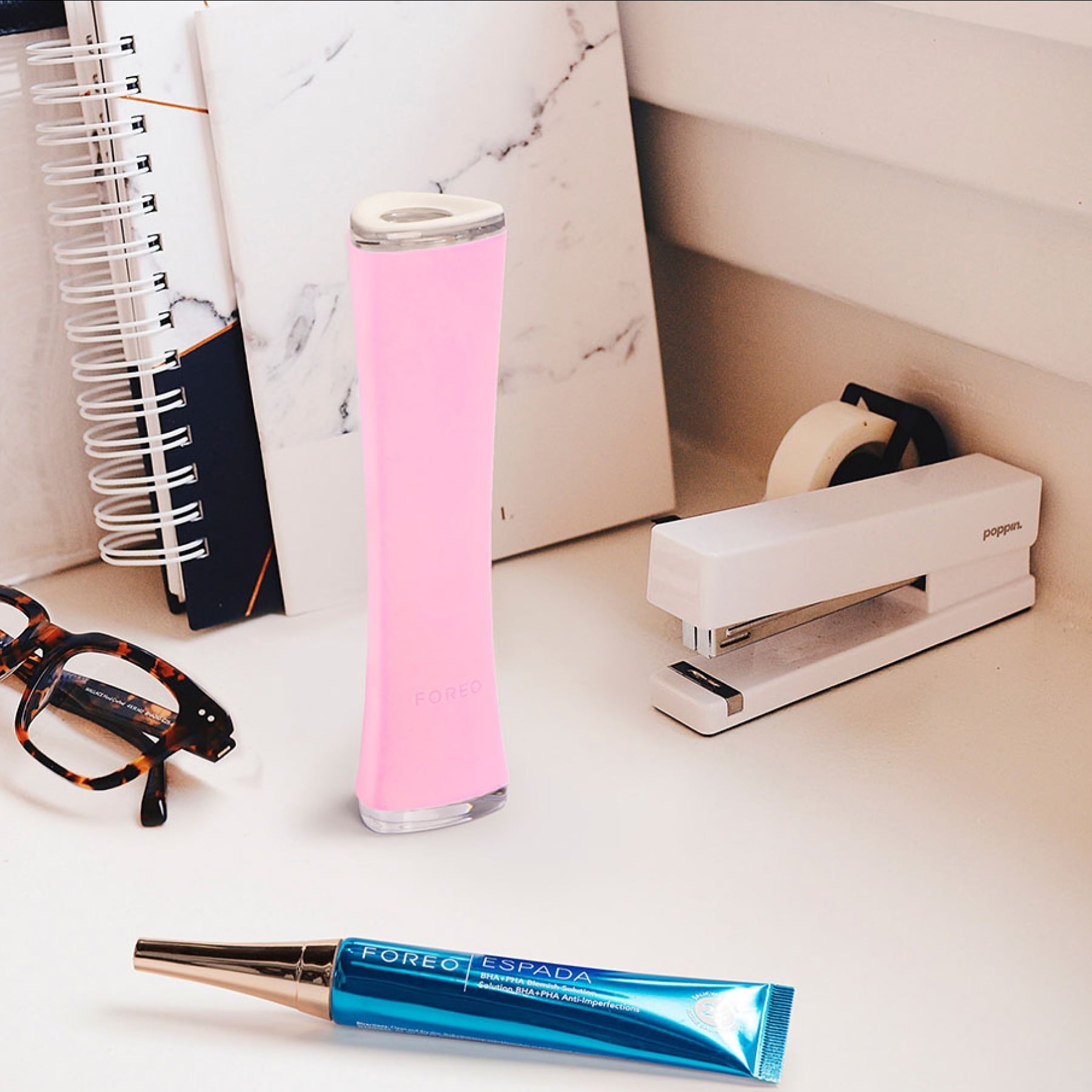 FOREO ESPADA 2 Blue LED Therapy Acne Treatment Device - Pearl Pink