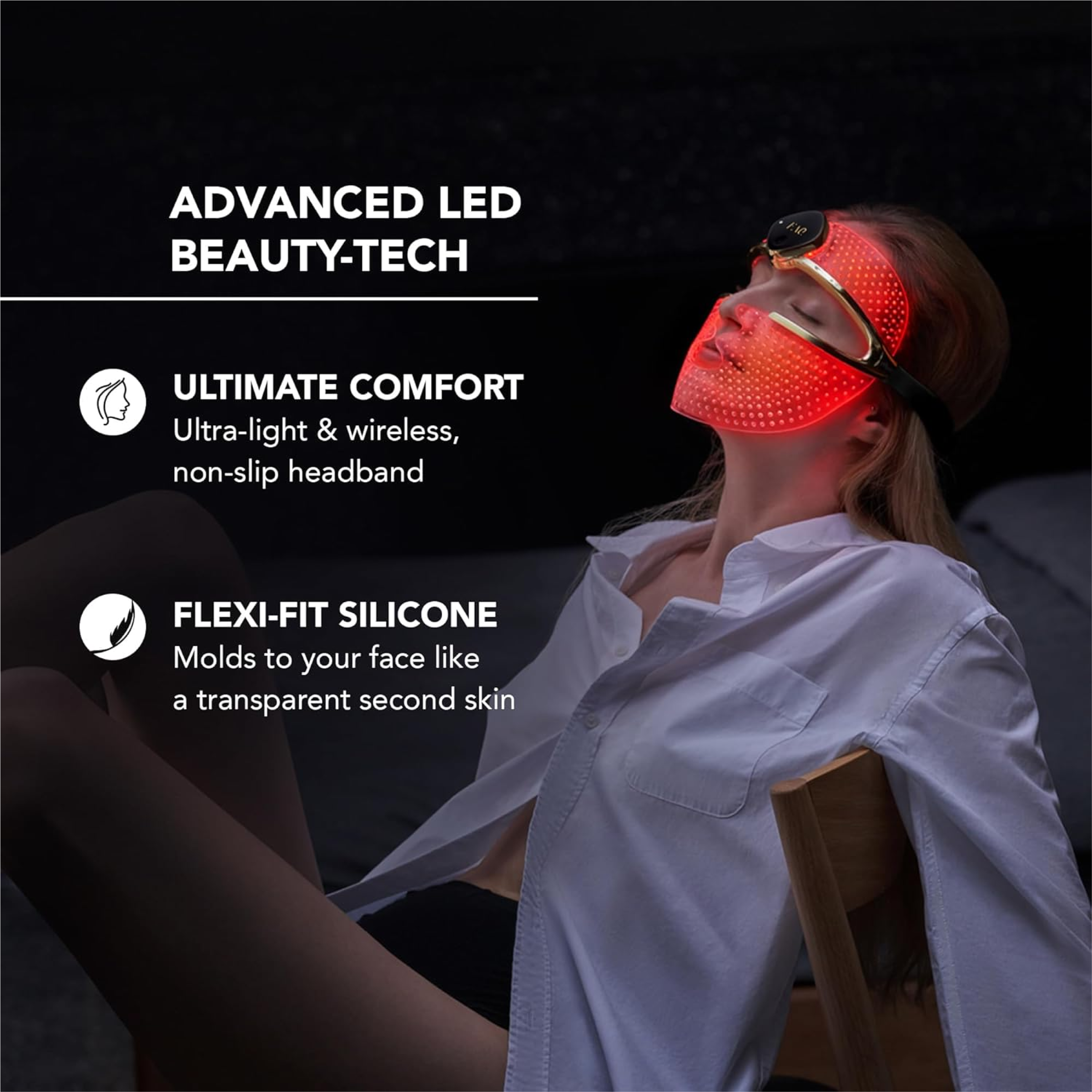 FOREO FAQ 202 Anti-Aging Silicone LED Mask