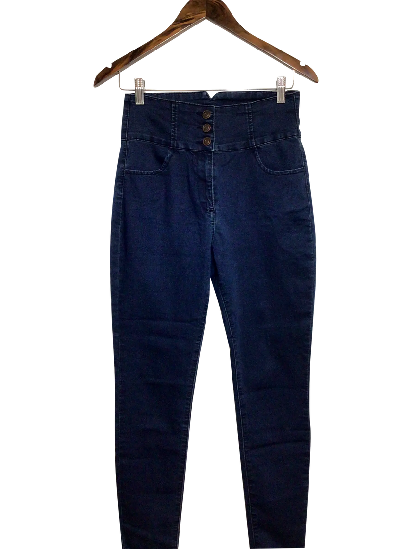 FOREVER 21 Regular fit Straight-legged Jean in Blue  -  27