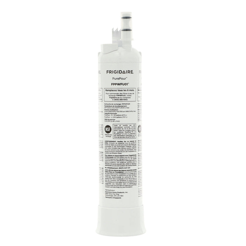 Filtre à eau Purepour pour réfrigérateur Frigidaire FPPWFU01