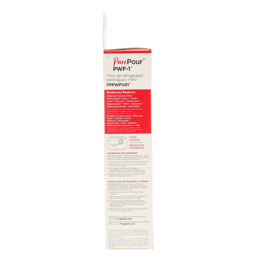 Filtre à eau Purepour pour réfrigérateur Frigidaire FPPWFU01