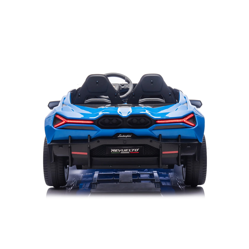 Voiture électrique pour enfants 24V Lamborghini Revuelto 4x4 à 2 places avec télécommande.