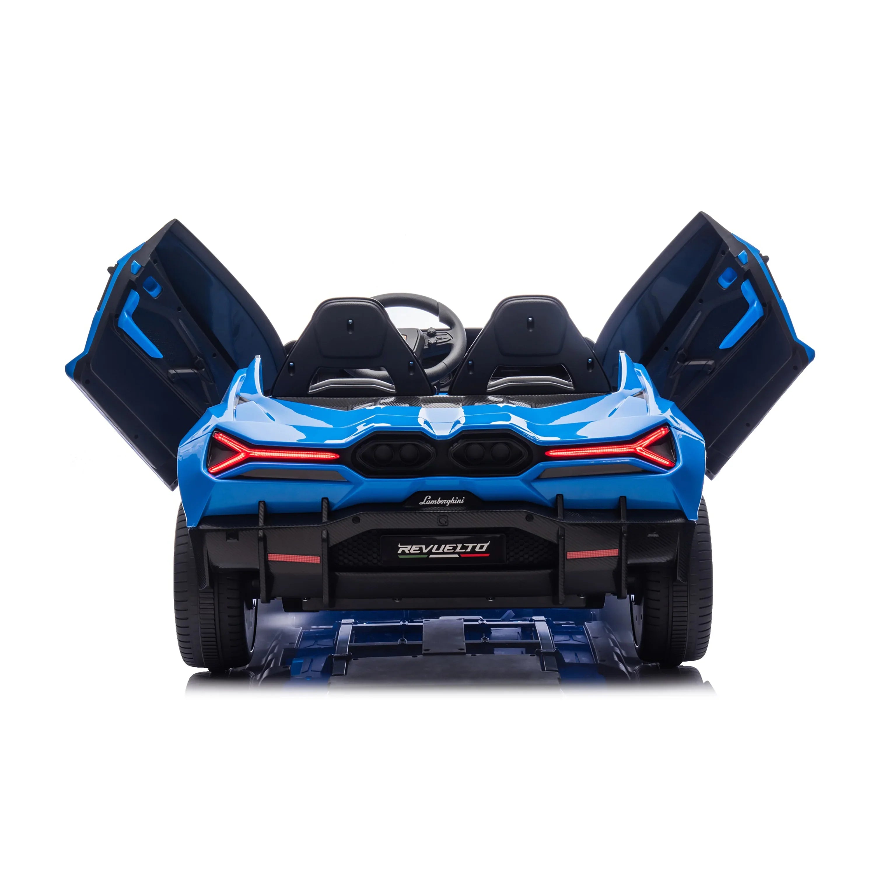 Voiture électrique pour enfants 24V Lamborghini Revuelto 4x4 à 2 places avec télécommande.