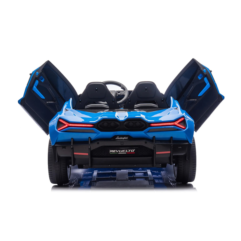 Voiture électrique pour enfants 24V Lamborghini Revuelto 4x4 à 2 places avec télécommande.