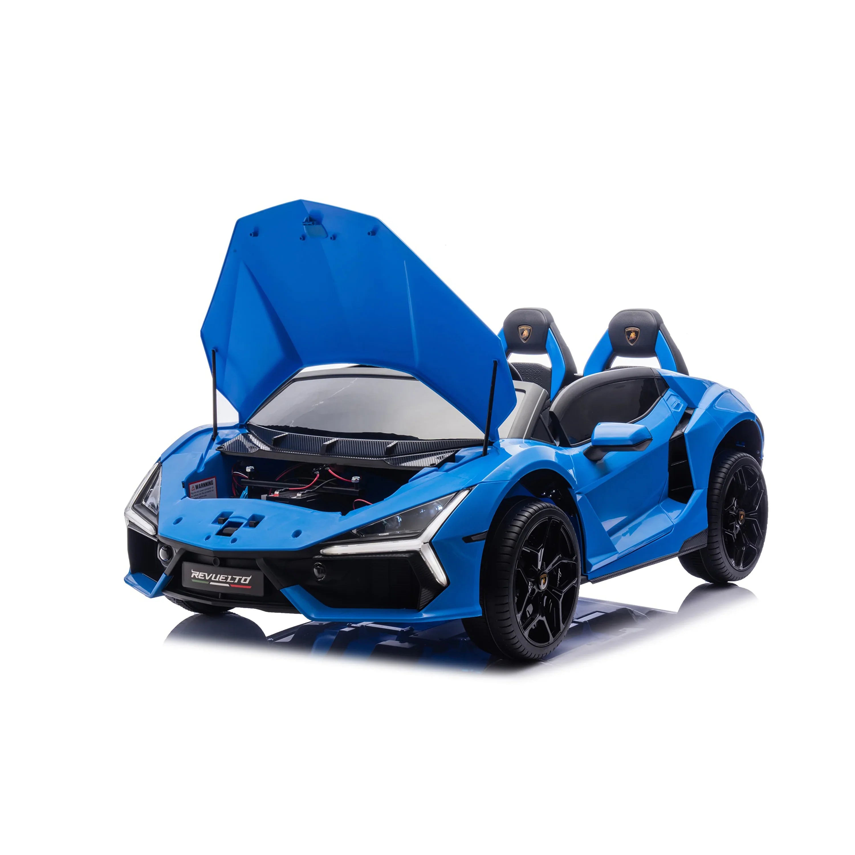 Voiture électrique pour enfants 24V Lamborghini Revuelto 4x4 à 2 places avec télécommande.