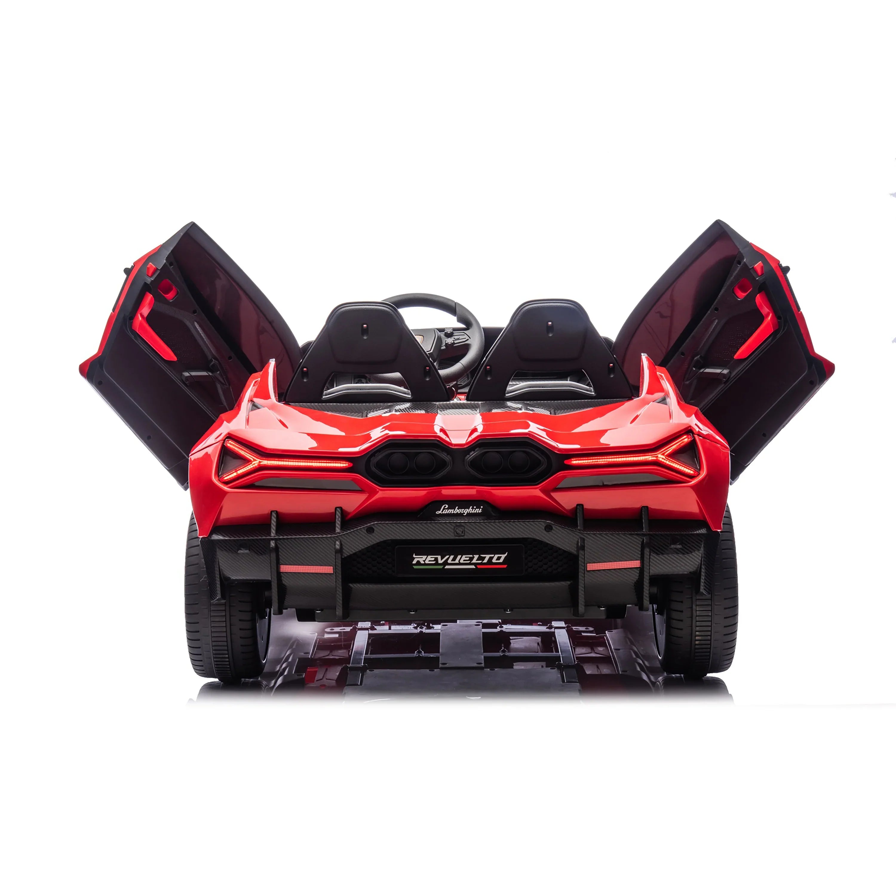 Voiture électrique pour enfants 24V Lamborghini Revuelto 4x4 à 2 places avec télécommande.