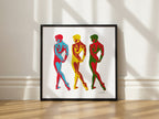 Three Dancers ART PRINT
