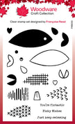 Woodware Clear Singles Build A Fish 6 in x 8 in Stamp